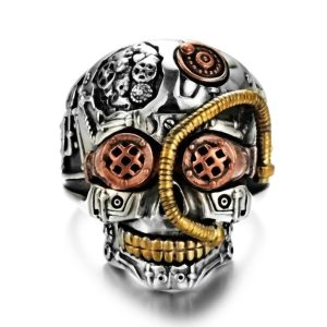 Anillo Calavera Steampunk