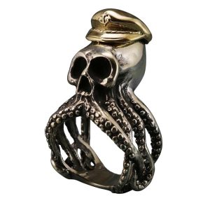 Anillo Pulpo Steampunk