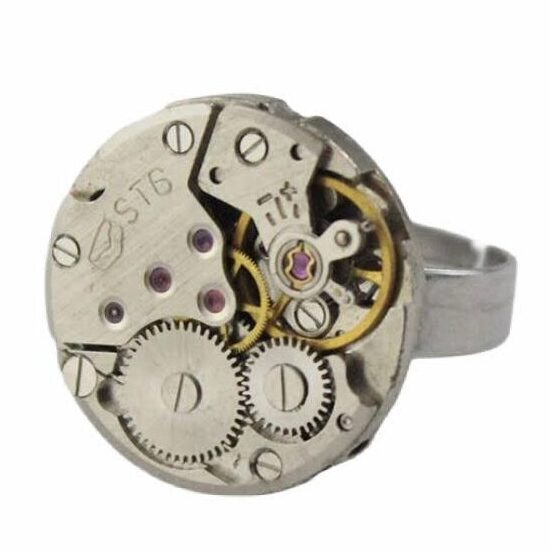 Anillo Steampunk Mujer