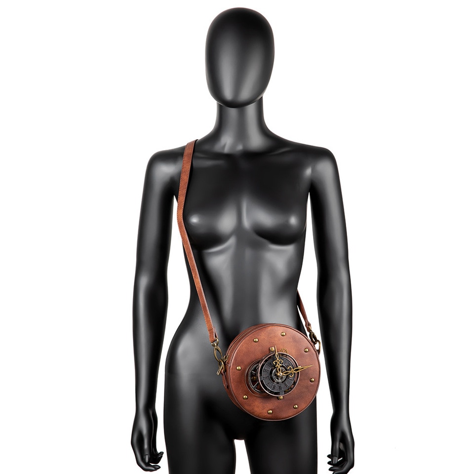 Bolso Vintage Marrón - Imagen 6