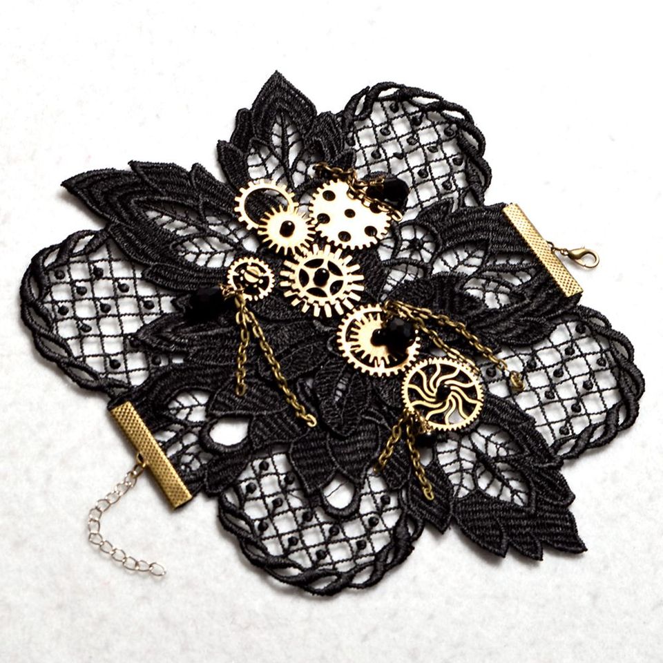 Brazalete Gótico Victoriano - Imagen 4