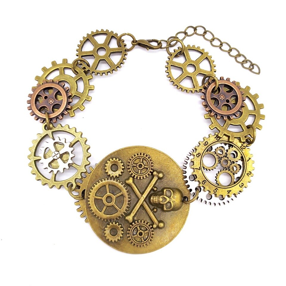 Brazalete Steampunk Pirata - Imagen 2