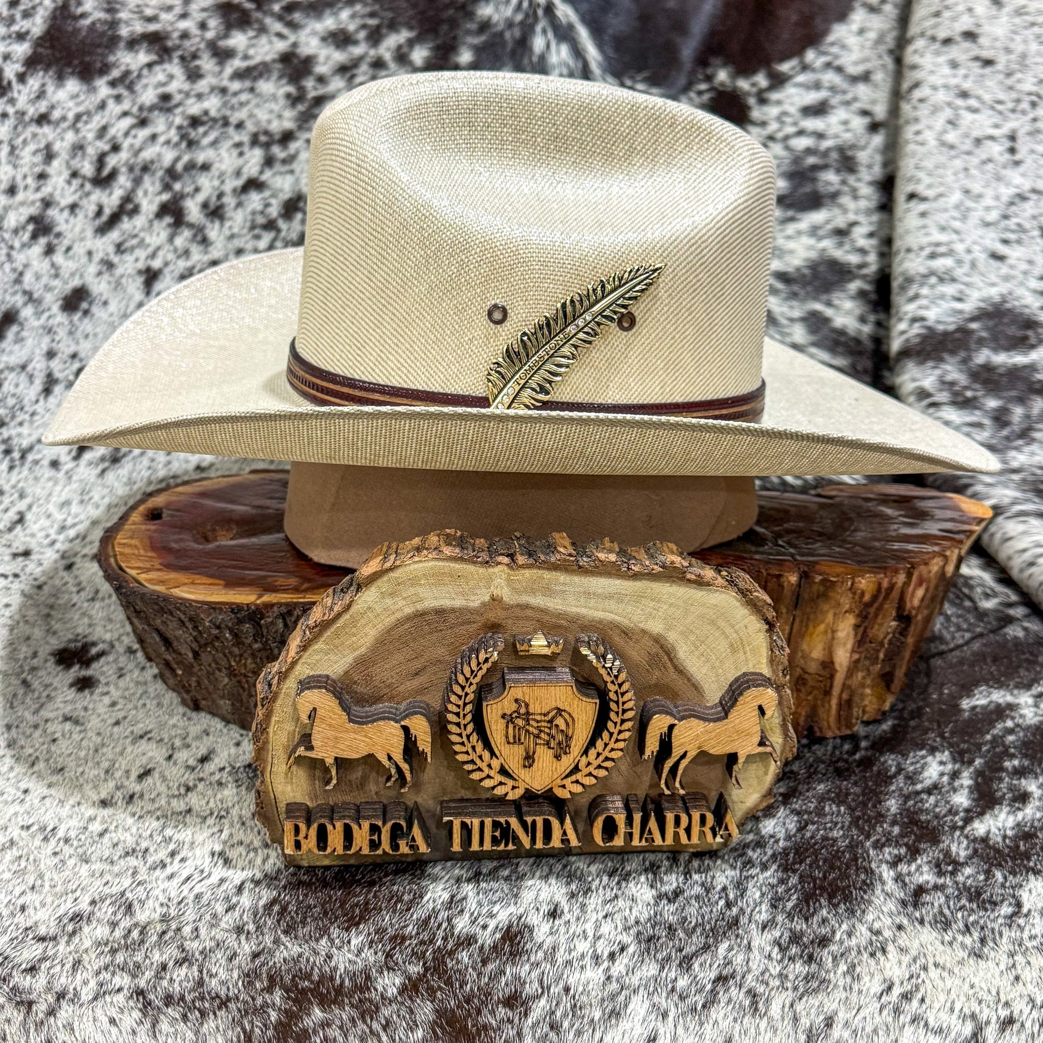 Chaparral telar capuchino F10cm - Tombstone (pluma metálica) - Imagen 4