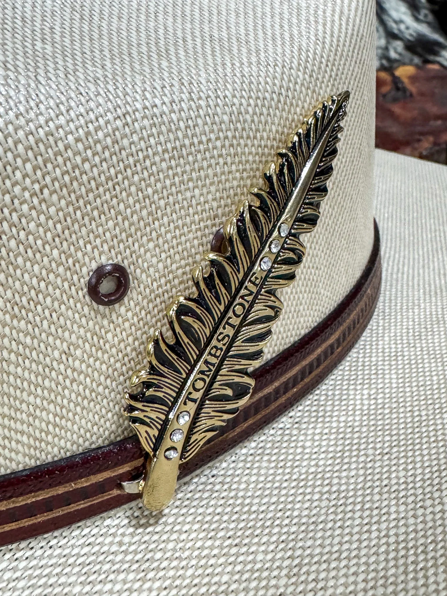 Chaparral telar capuchino F10cm - Tombstone (pluma metálica) - Imagen 7