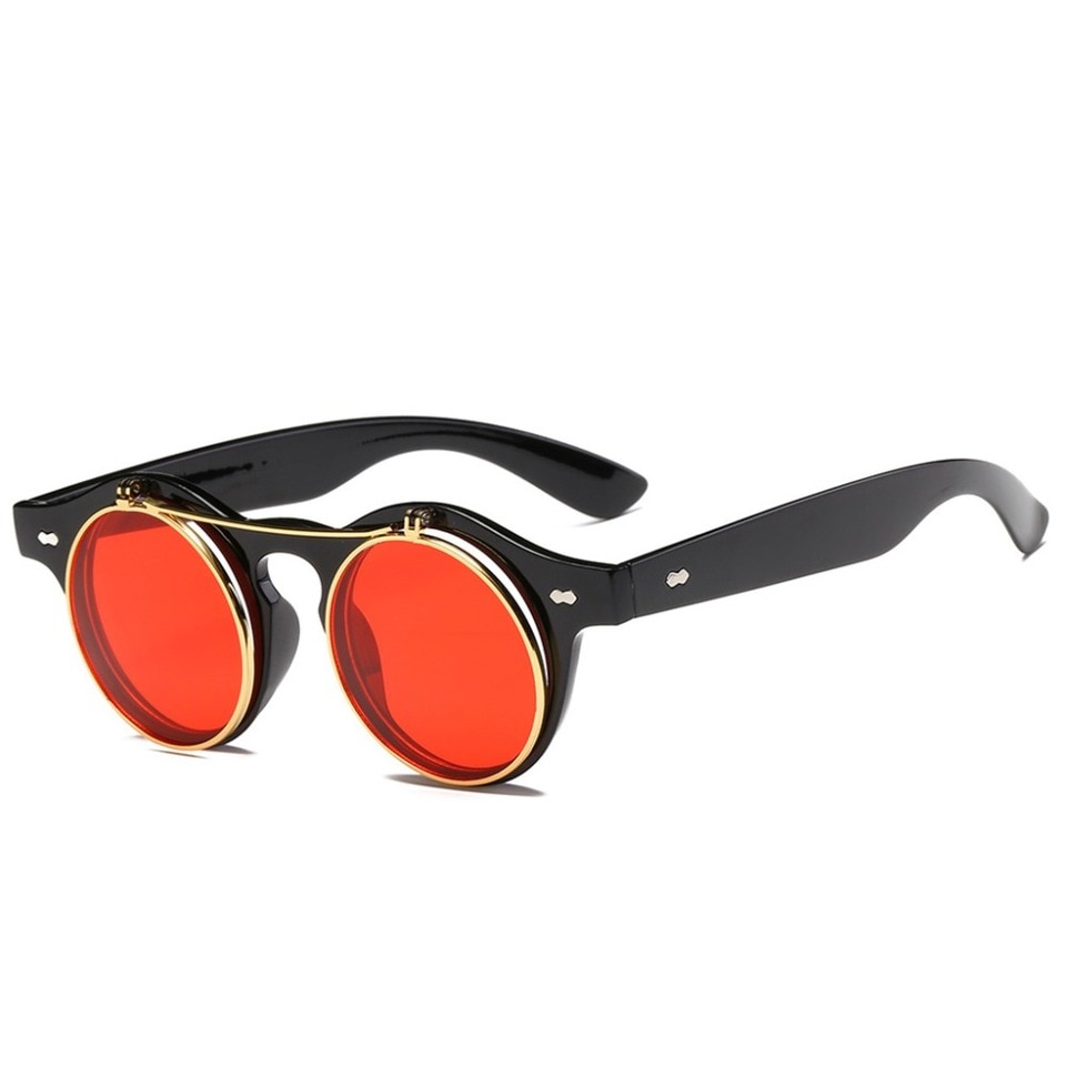 Gafas de Sol Redondas Vintage Hombre - Imagen 3