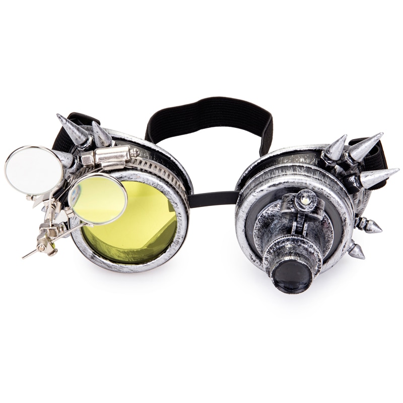 Gafas Steampunk Plata - Imagen 4