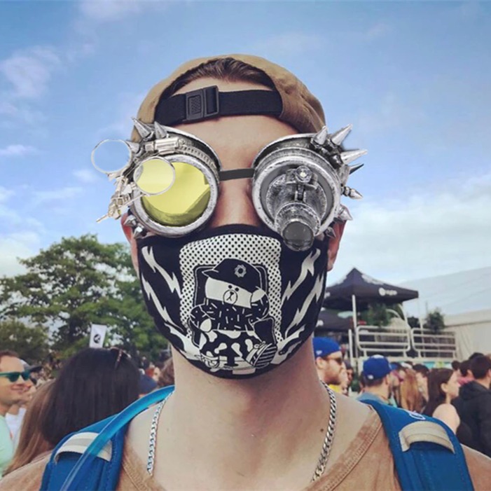 Gafas Steampunk Plata - Imagen 5