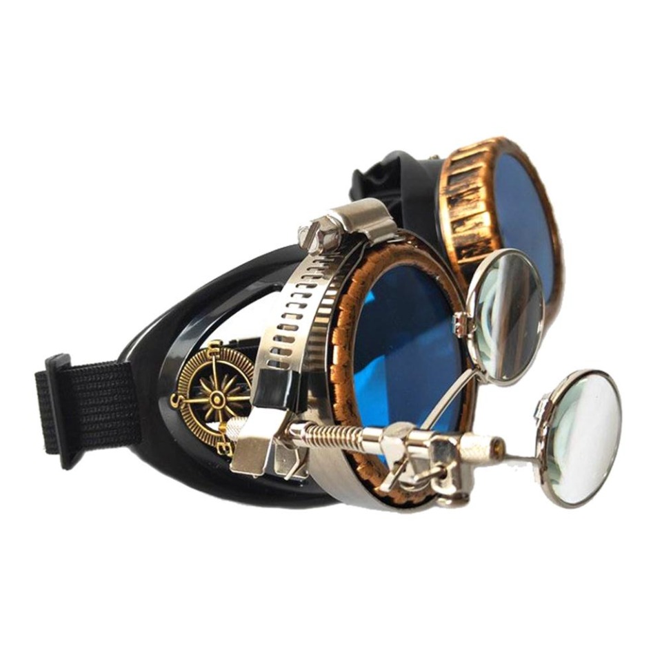 Goggles Steampunk Zoom - Imagen 4