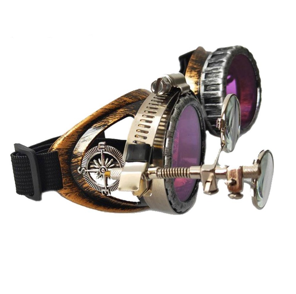 Goggles Steampunk Zoom - Imagen 3