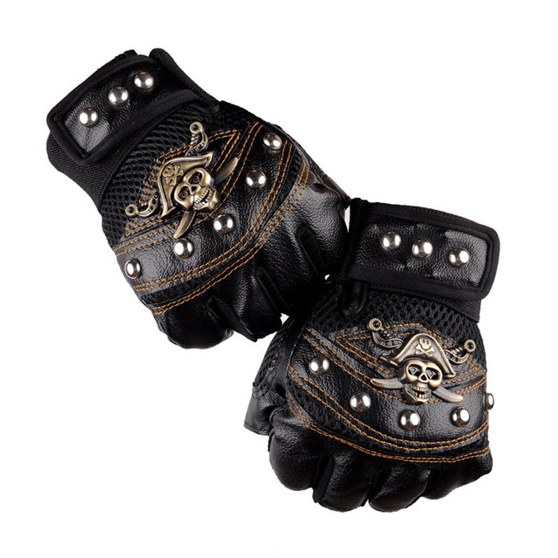 Guantes Cuero Piratas