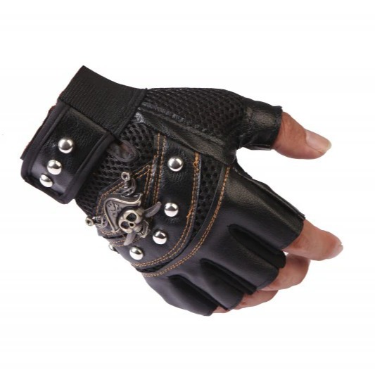 Guantes Cuero Piratas - Imagen 4