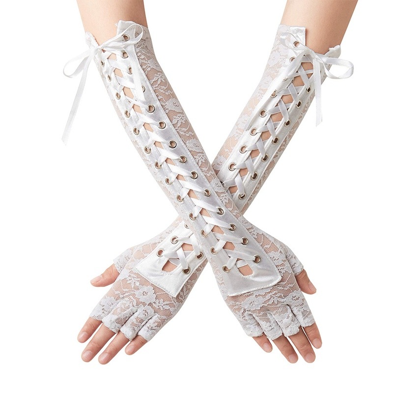 Guantes de Encaje Largos - Imagen 3