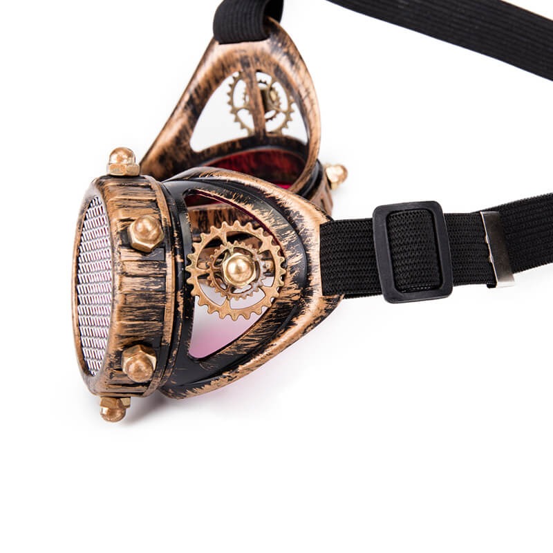 Lentes Steampunk Retro - Imagen 4