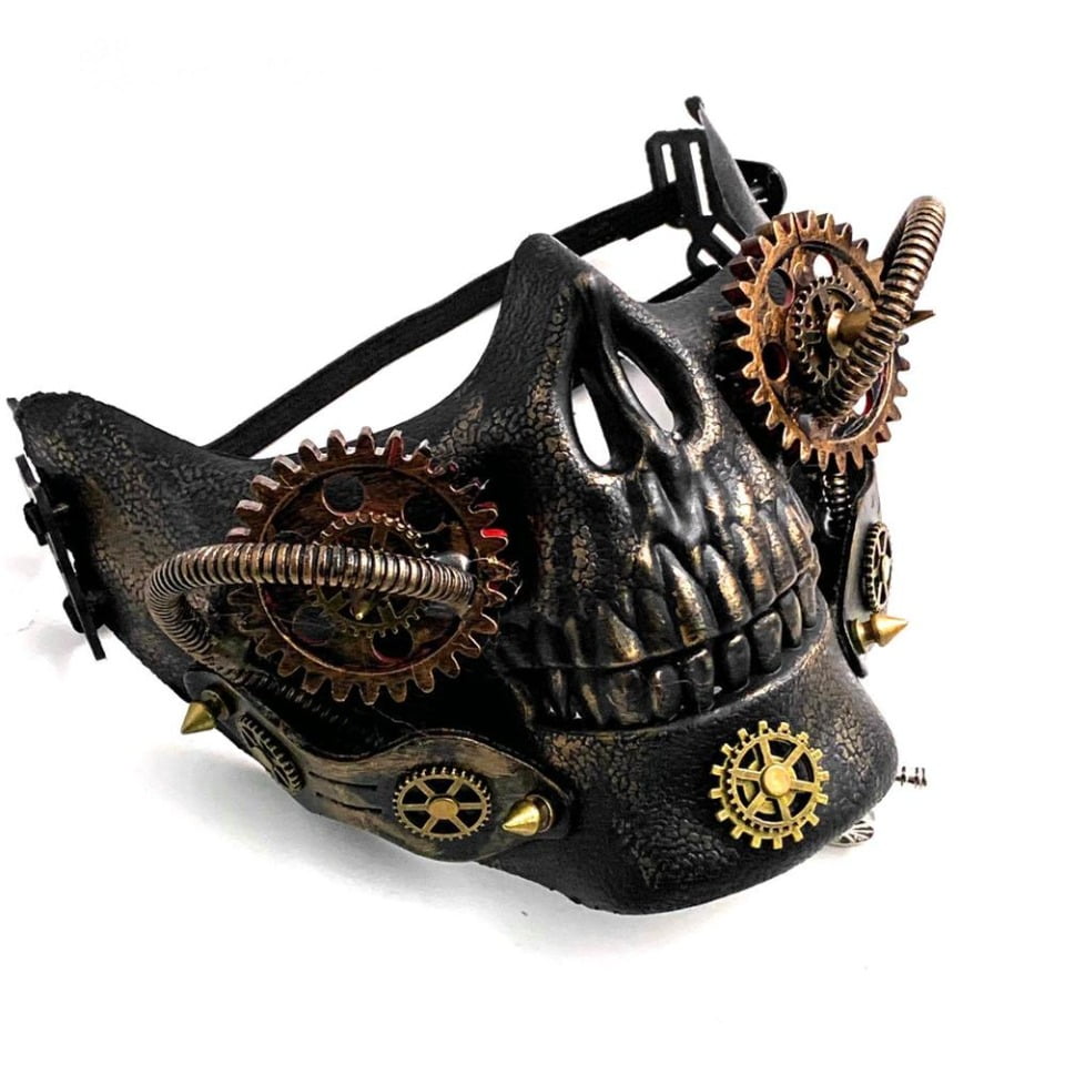 Máscara Disfraz Steampunk - Imagen 4