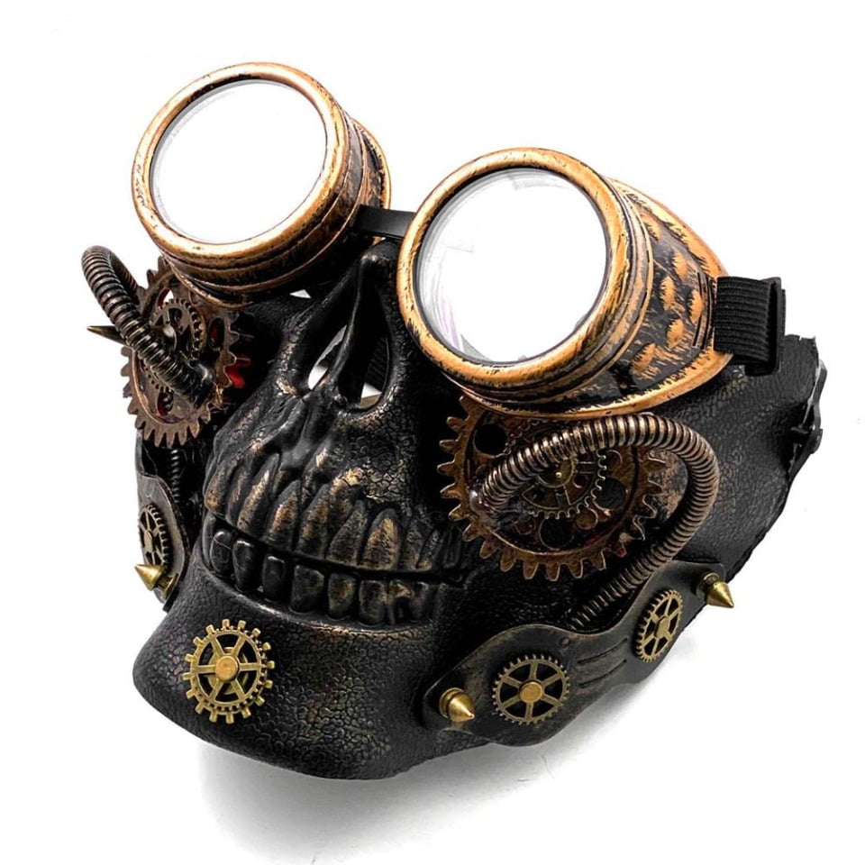 Máscara Disfraz Steampunk - Imagen 3