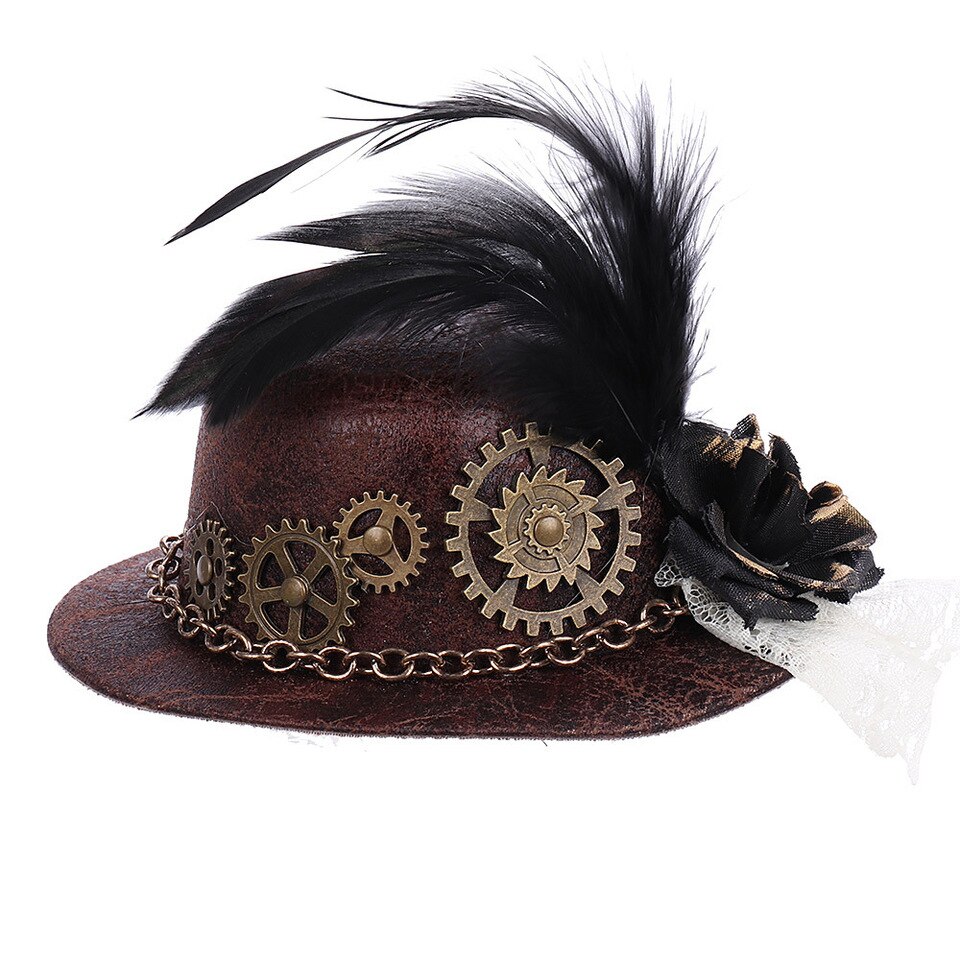 Mini Sombrero Steampunk - Imagen 3