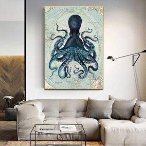 Pintura Kraken