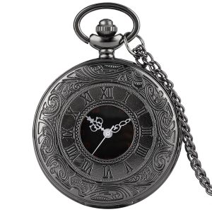 Reloj de Bolsillo Negro
