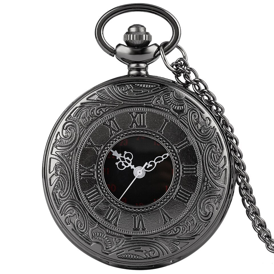 Reloj de Bolsillo Negro - Imagen 2