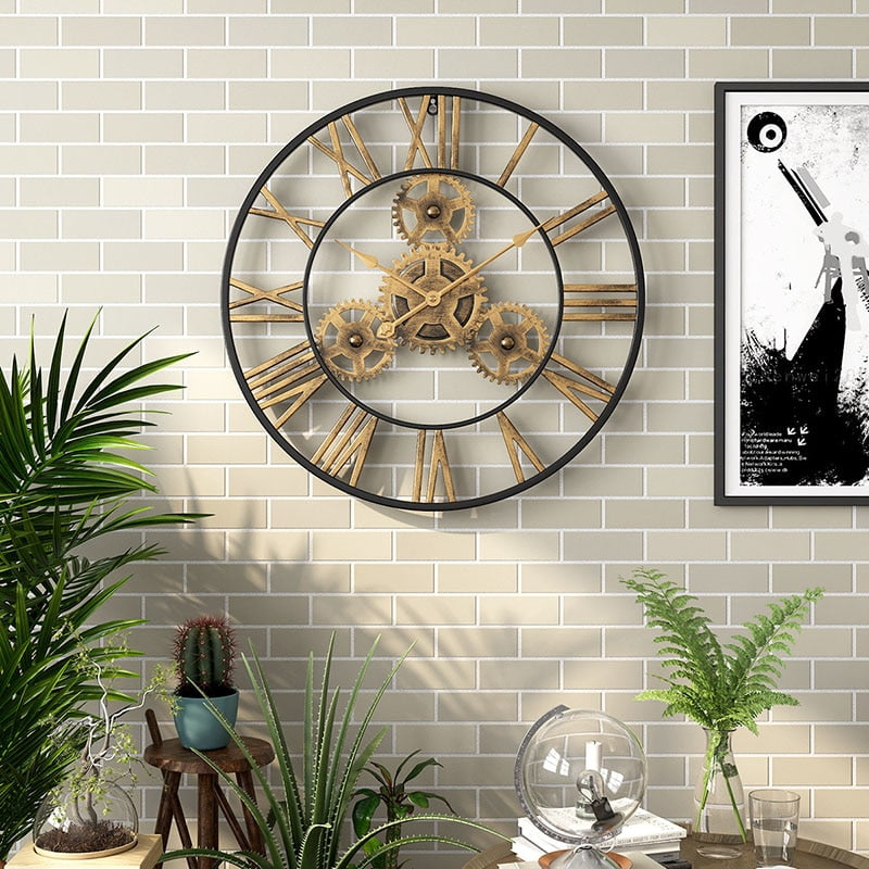 Reloj de Pared Vintage Grande - Imagen 6