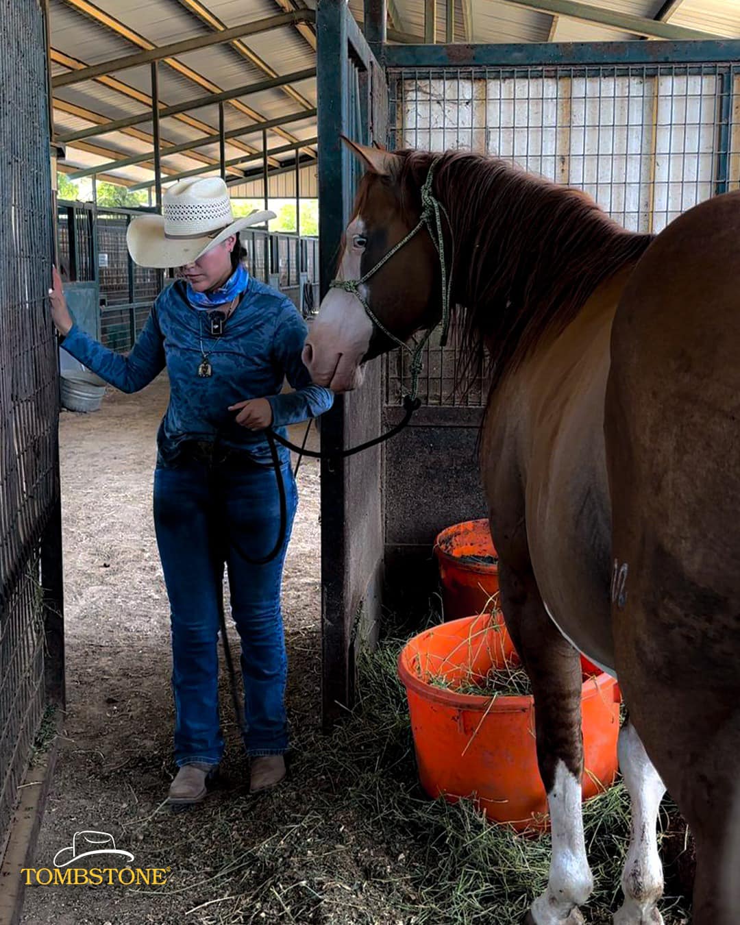 Sombrero Roper 30x bicolor Tombstone (randa 24) - Imagen 8