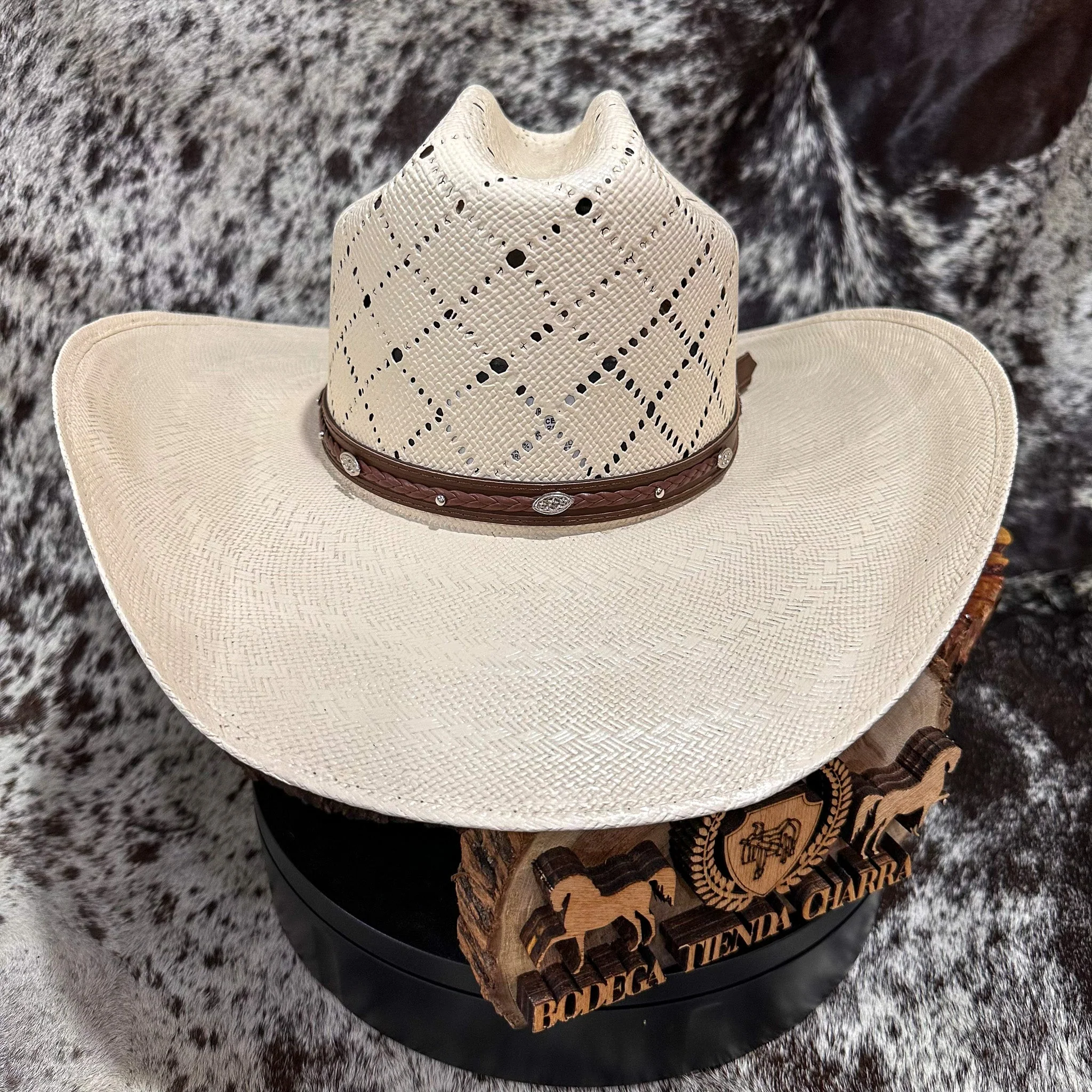 Sombrero Roper 30x Tombstone (ventilado rombos) - Imagen 4