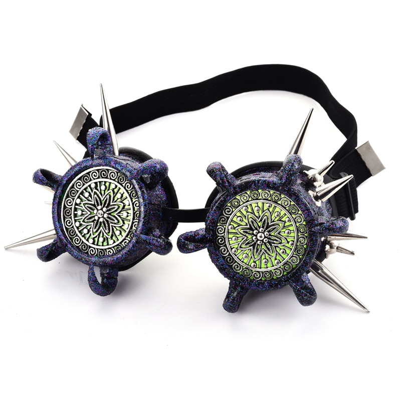Steampunk Goggles Spikes - Imagen 2