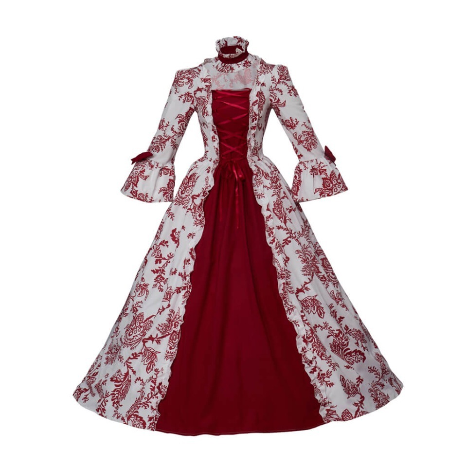 Vestido de Época Rojo