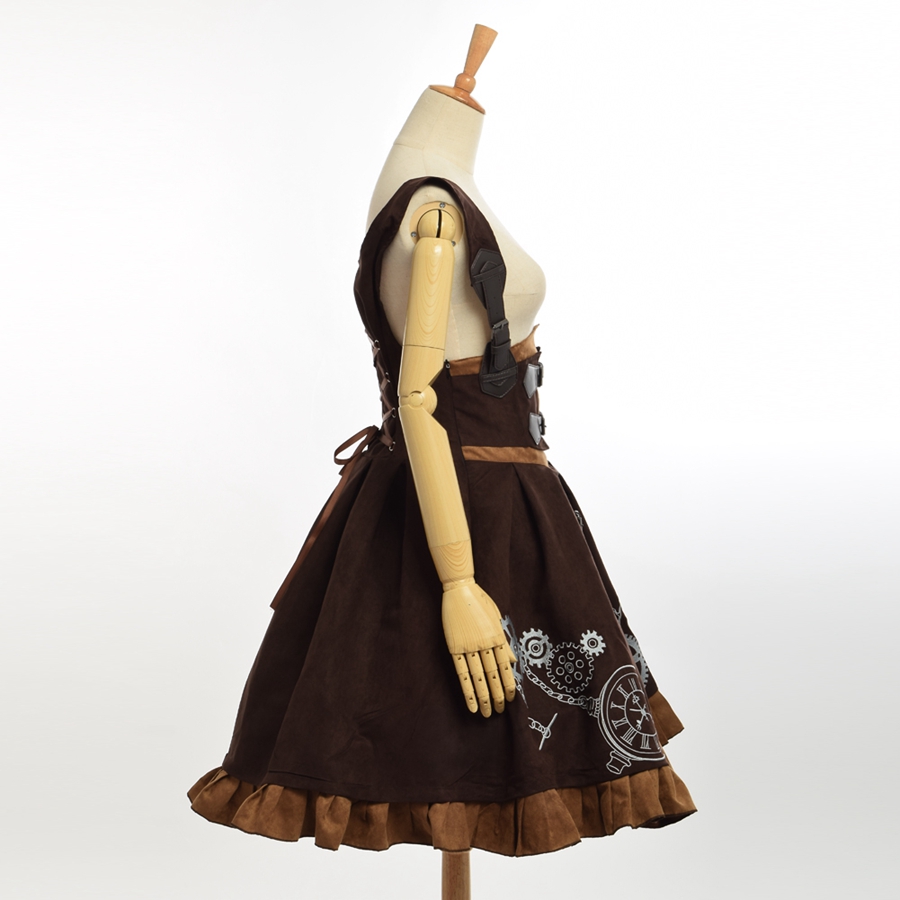 Vestido Steampunk Engranajes - Imagen 8